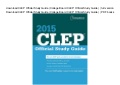 2019 clep official study guide